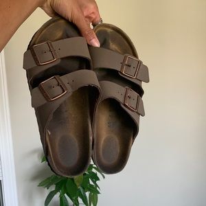 Worn Birkenstocks